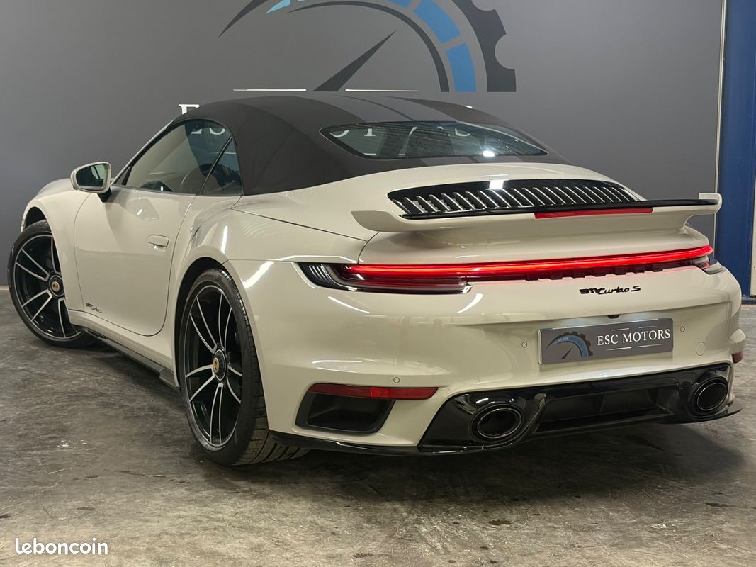 Porsche 911 992 TURBO S 650CH CABRIOLET PDK (image 9)