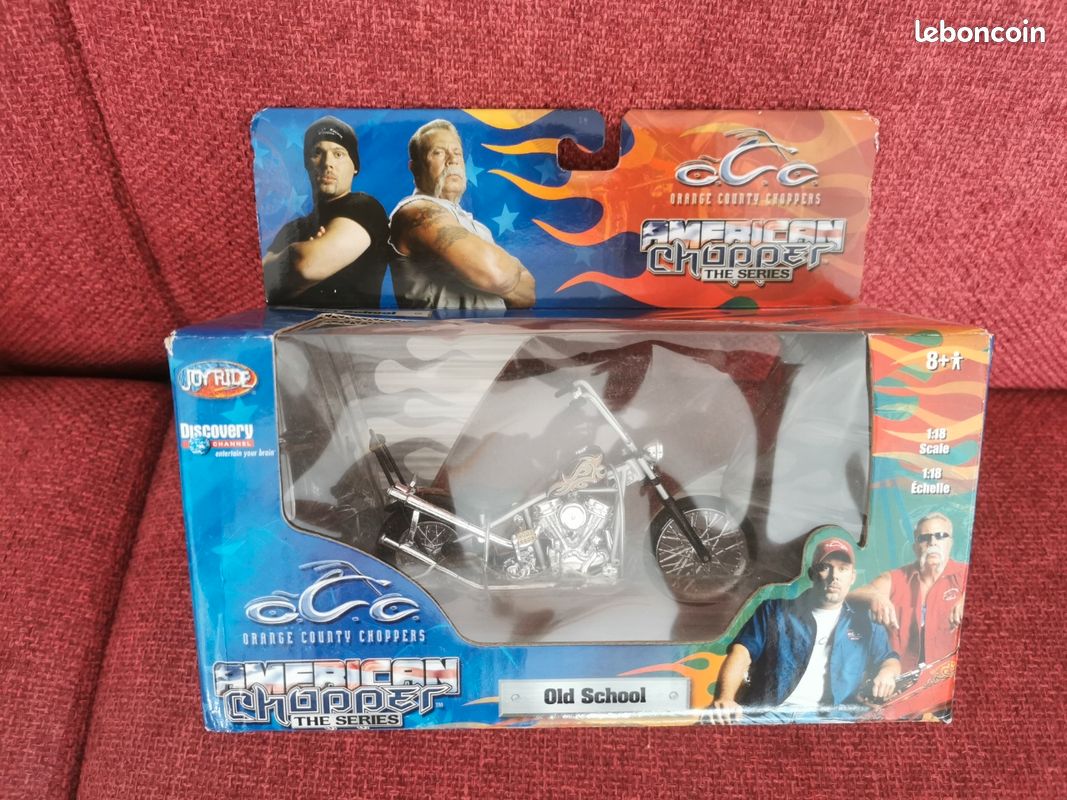 O.C.C. American Chopper Series POW/MIA Chopper 1:18 Scale