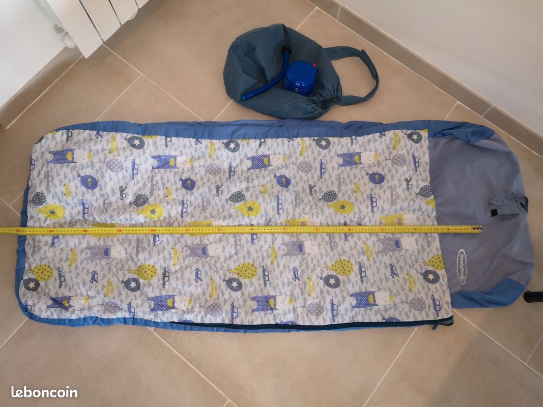 Matelas Gonflable et Sac de Couchage pour Enfant ReadyBed