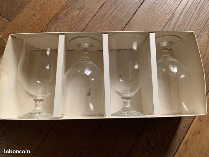 Lot 2x4 verres zwiesel germany neufs (image 1)