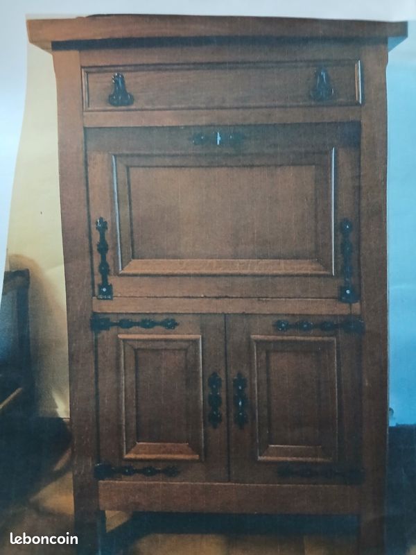 Vendre meubles en chêne . Buffet plus bar (image 2)