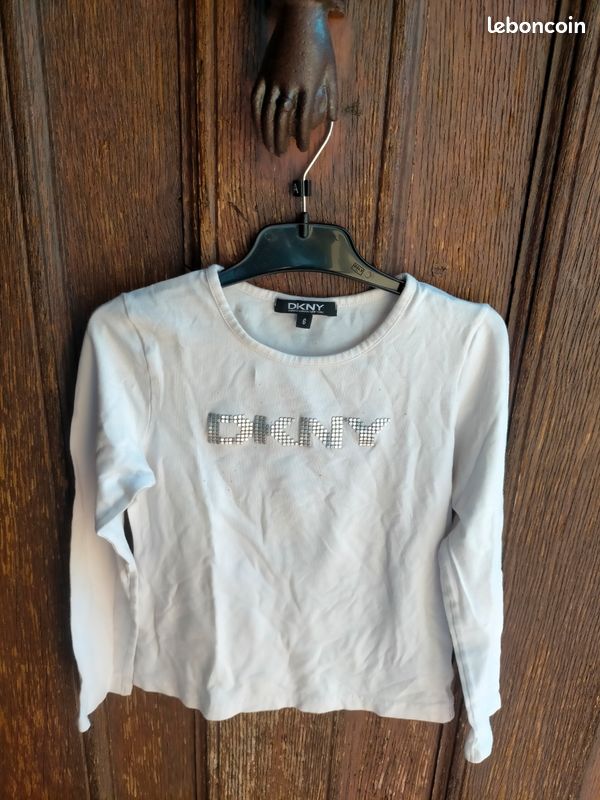 JOLI TEE SHIRT DKNY 6 ans (image 1)
