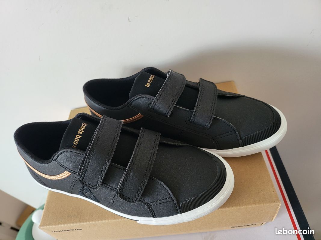 ✅ Basket Coq Sportif Gaetan scratch *NEUVE Taille 34 (image 2)