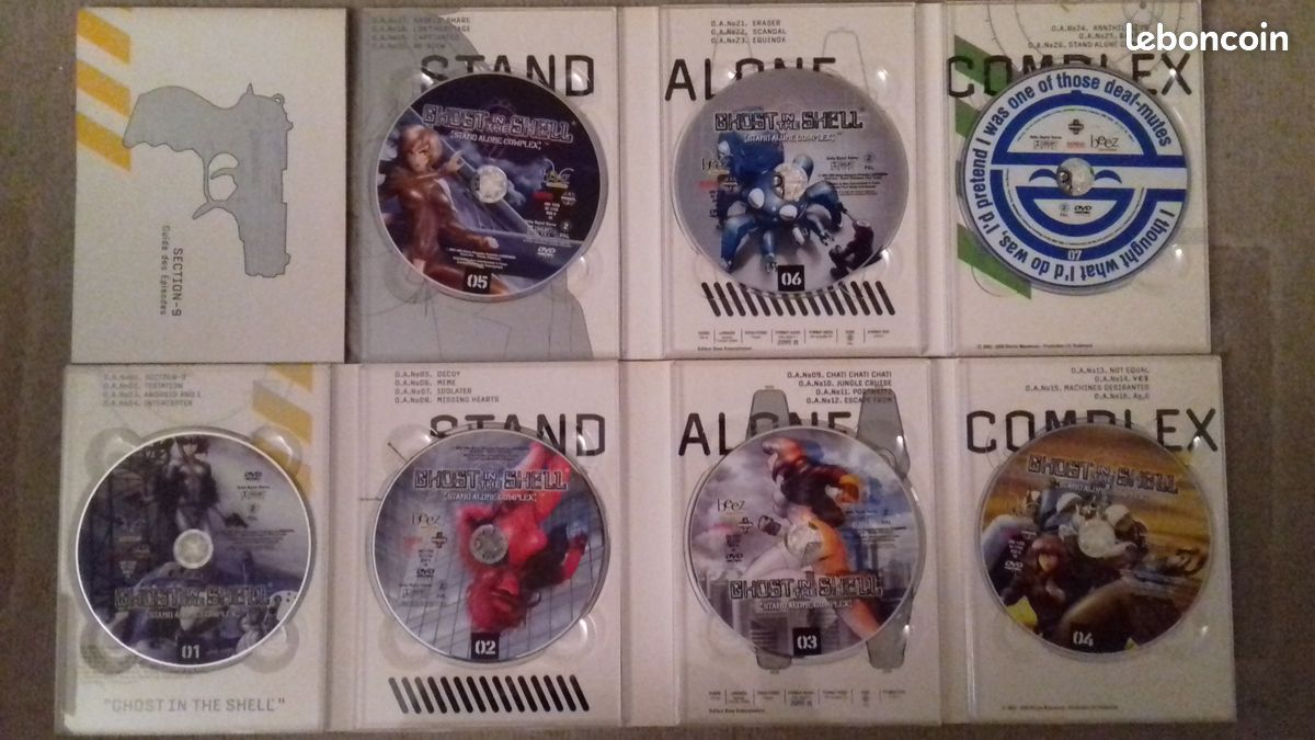 Coffret dvd ghost in the shell stand alone complex saison 1 (image 2)