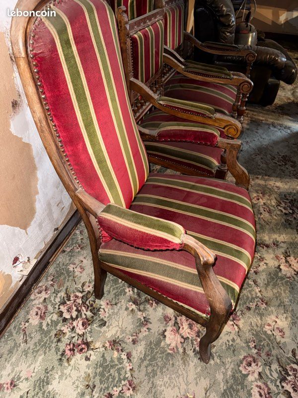 Fauteuils style Louis XIII (image 2)