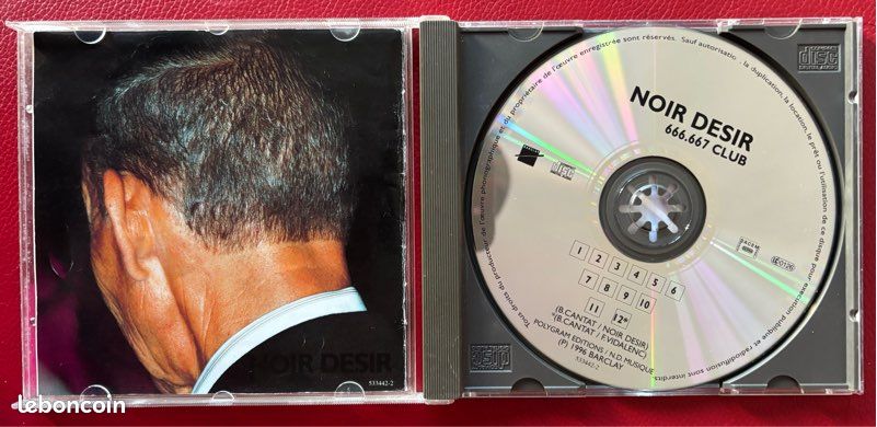 Album CD Noir Désir "666.667 Club" (image 2)