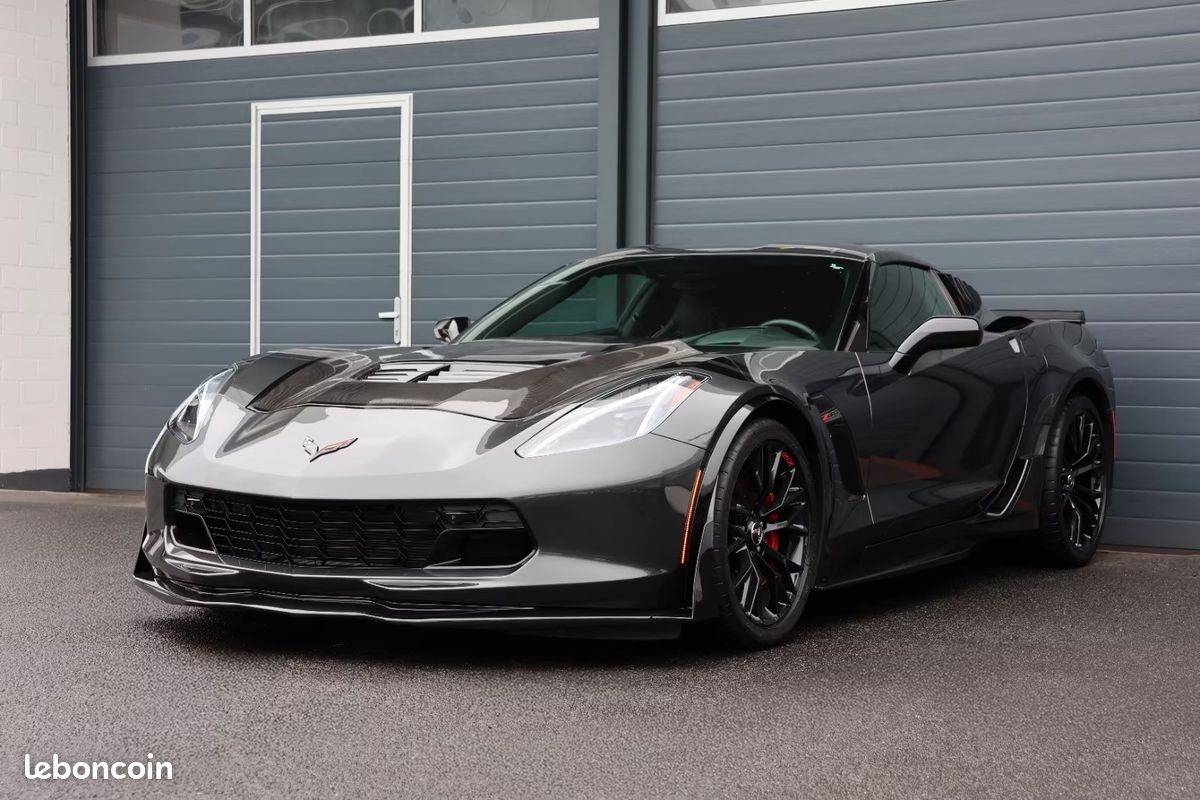 CORVETTE C7 Z06 6.2 V8 659 ch – HUD – Bose – Caméra 360° – Targa Carbone (image 3)
