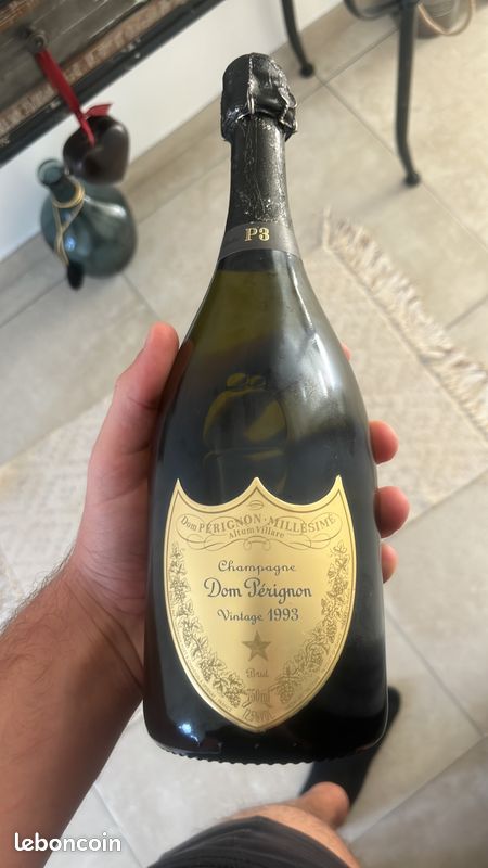Bouteille champagne Domperignon p3 1993 (image 1)