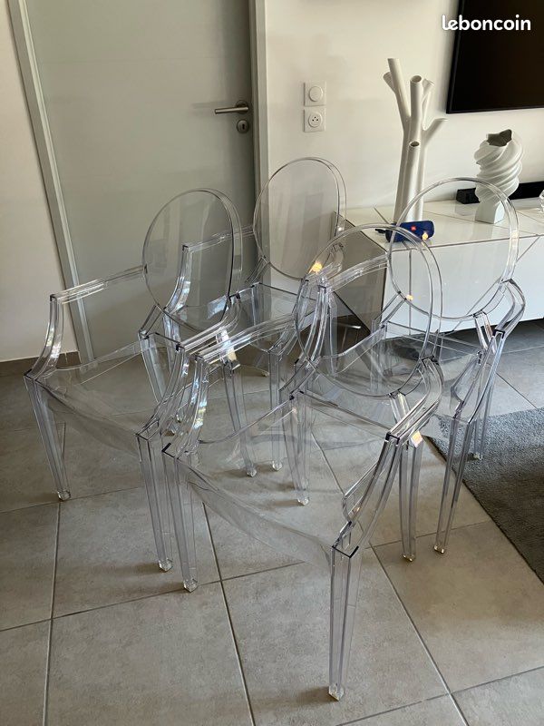 Chaises Louis Ghost Kartell (image 2)