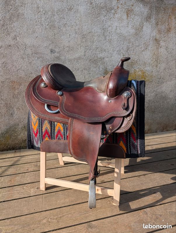 Lot De Conchos Métalliques Pour Selle Western, Occasion