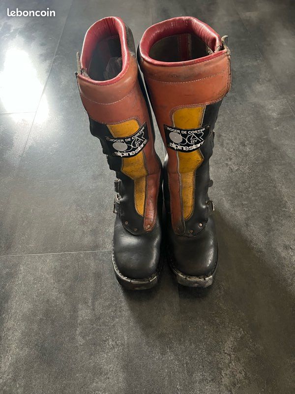 Bottes motocross oscar Roger De Coster Alpinestars original