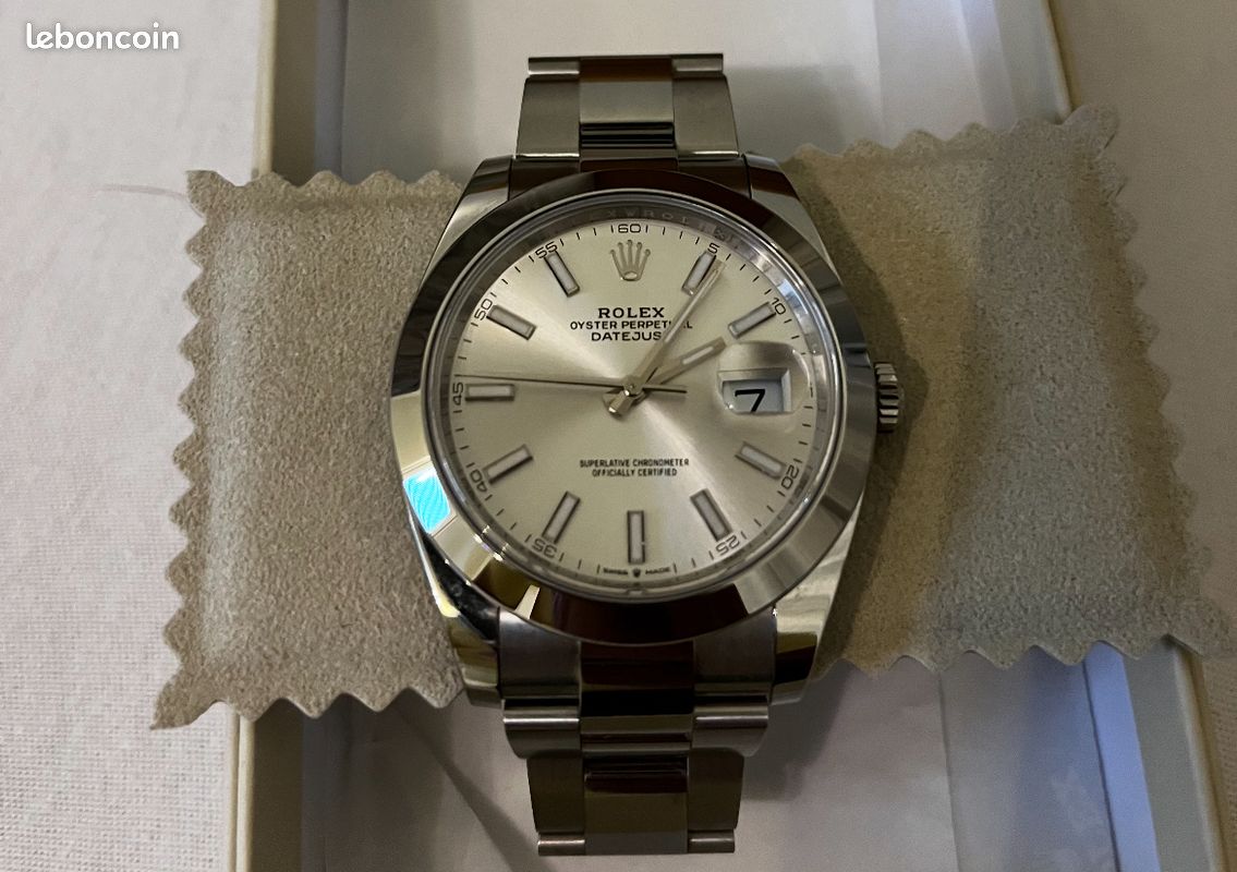 Rolex datejust 41mm full set avec facture (image 1)