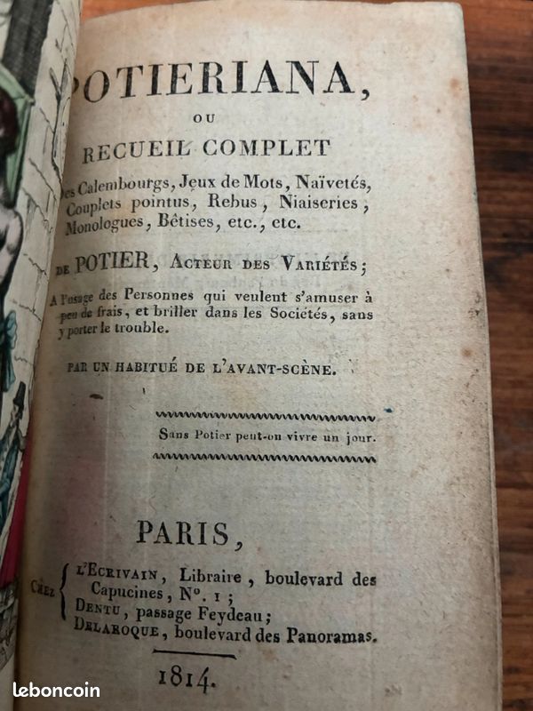 Document ancien pêche issu du livre de 1934