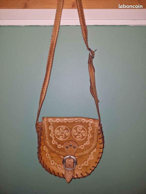 Sac bandoulière original cuir (image 1)