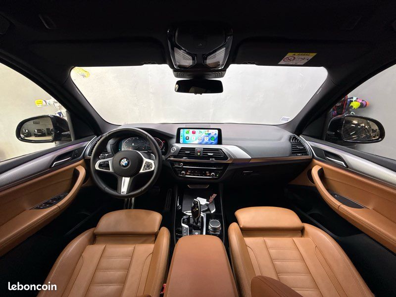 Bmw X3 xDrive20d 190ch M Sport - ENTRETIEN BMW - CUIR CAMEL COMPLET - A PARTIR DE 530/MOIS (image 7)