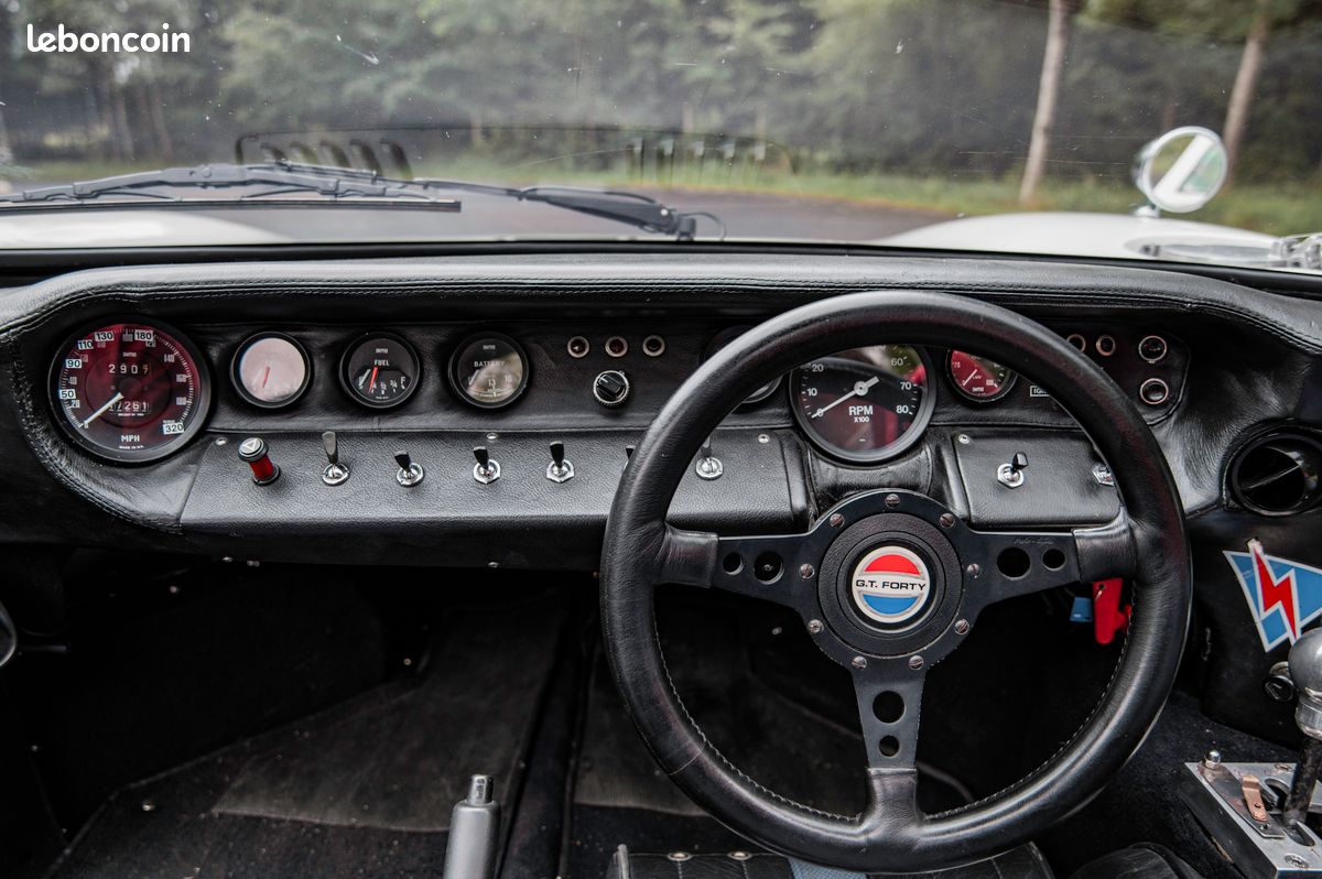 DRB GT40 Replica – Reconstruction mécanique complète – Dossier exceptionnel – Garantie (image 8)