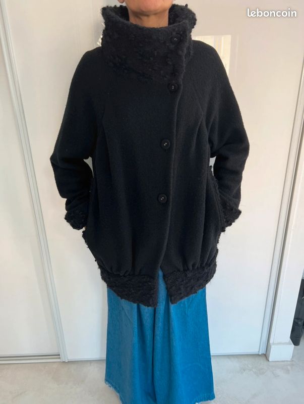 Manteau noir Chacok (image 2)