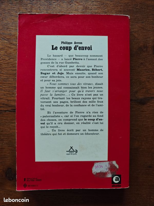 Le coup d'envoi de Philippe Avron Signe de piste illustrations de Pierre JOUBERT (image 3)