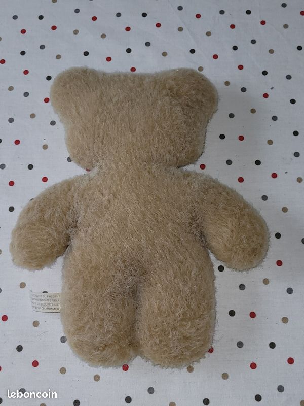 Nounours Chamti Sous Sachet - Ours En Peluche Vintage Fabriqué En France - C-5
