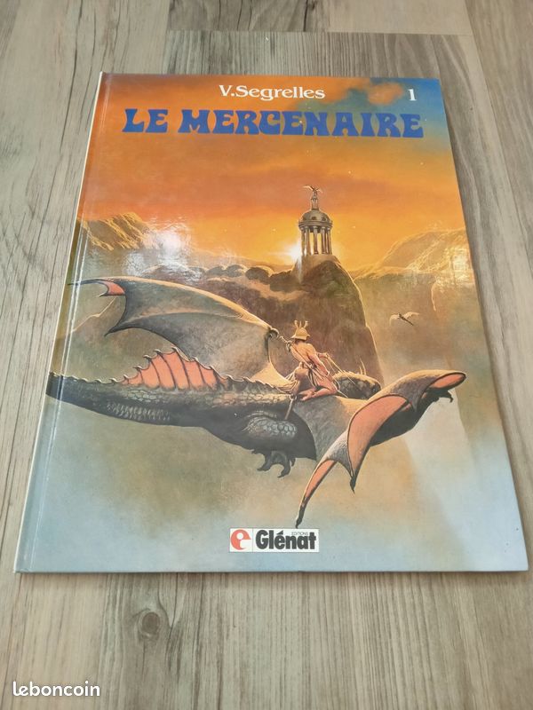 BD le mercenaire - tome 1 - le feu sacré EO 1982 TBE (image 2)