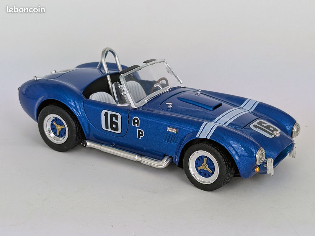 Lot De 2 Majorette SB – AC Cobra 427 SC – Échelle 1/24 – Bon état Sans Boîte