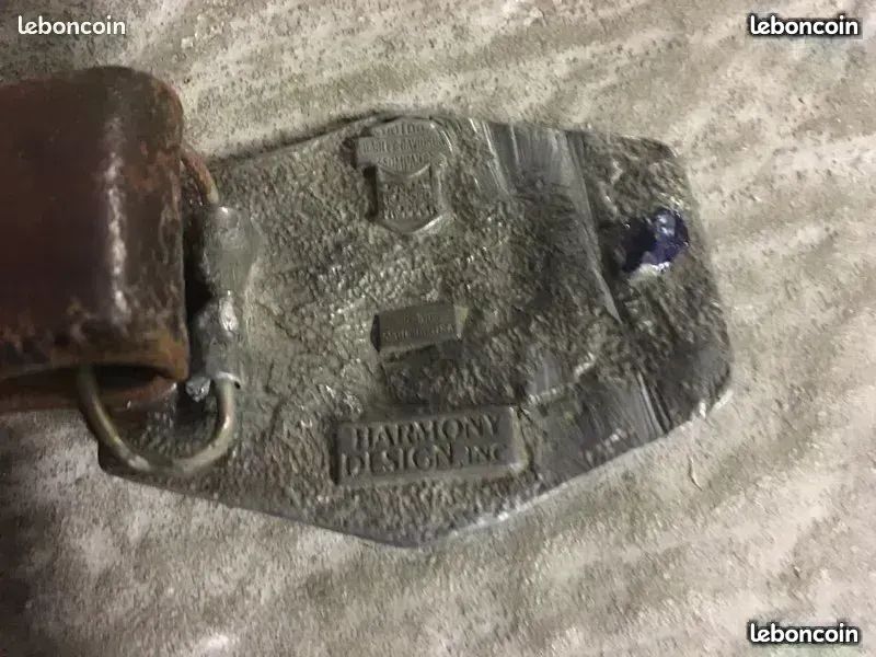 Magnifique et ancienne ceinture harley davidson made in USA (image 3)