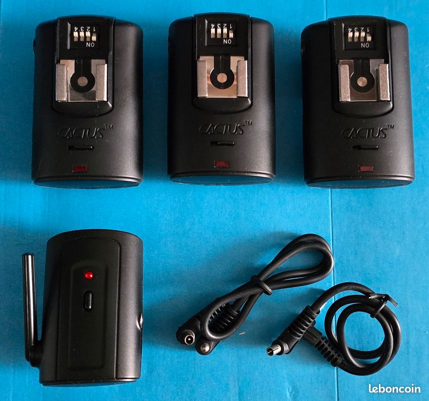 Dclencheur flash radio Cactus Wireless Flash Trigger V4 - Photo, audio &  vido
