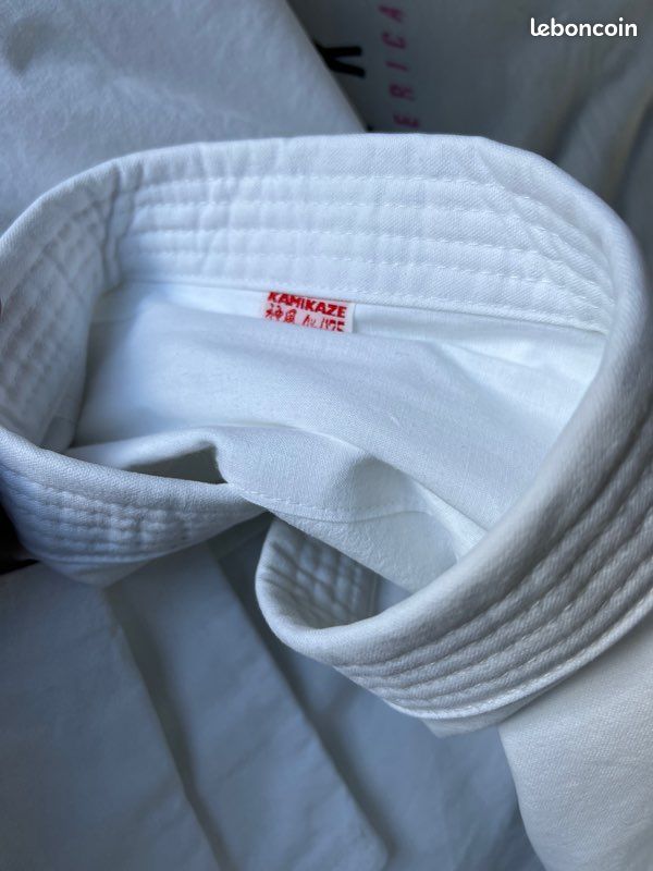 Karaté Gi Tissu Peigné Kamikaze Kimono Instructor - Karatégi Traditionnel Coton Lourd Kimono Judo
