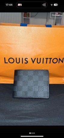 ② Pochette de voyage Louis Vuitton graphite monogramme — Porte-monnaie &  Portefeuilles — 2ememain