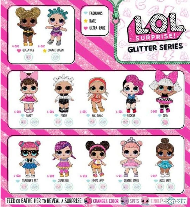 Poupée surprise Fancy glitter series Jeux Jouets