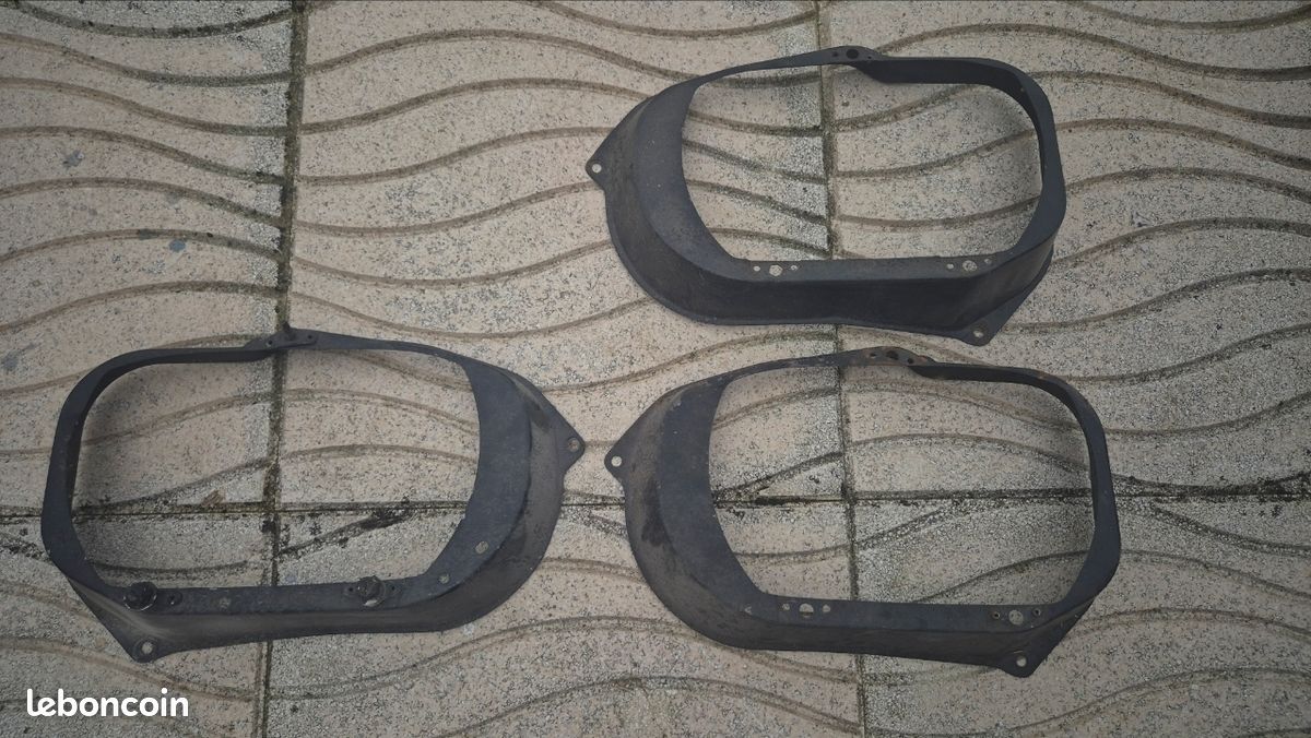 Platines suport de phare 204 Peugeot 2 droite 1 gauche (image 1)