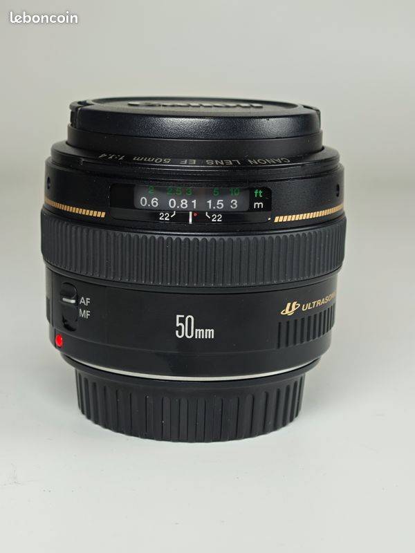 Objectif photo Canon EF 50mm f/1.4 USM - Photo, audio & vidéo