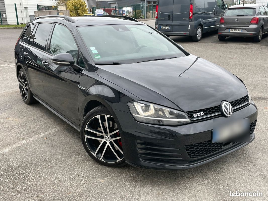 Golf Sw Rouge Golf 7 SW GTD 184cv - Voitures