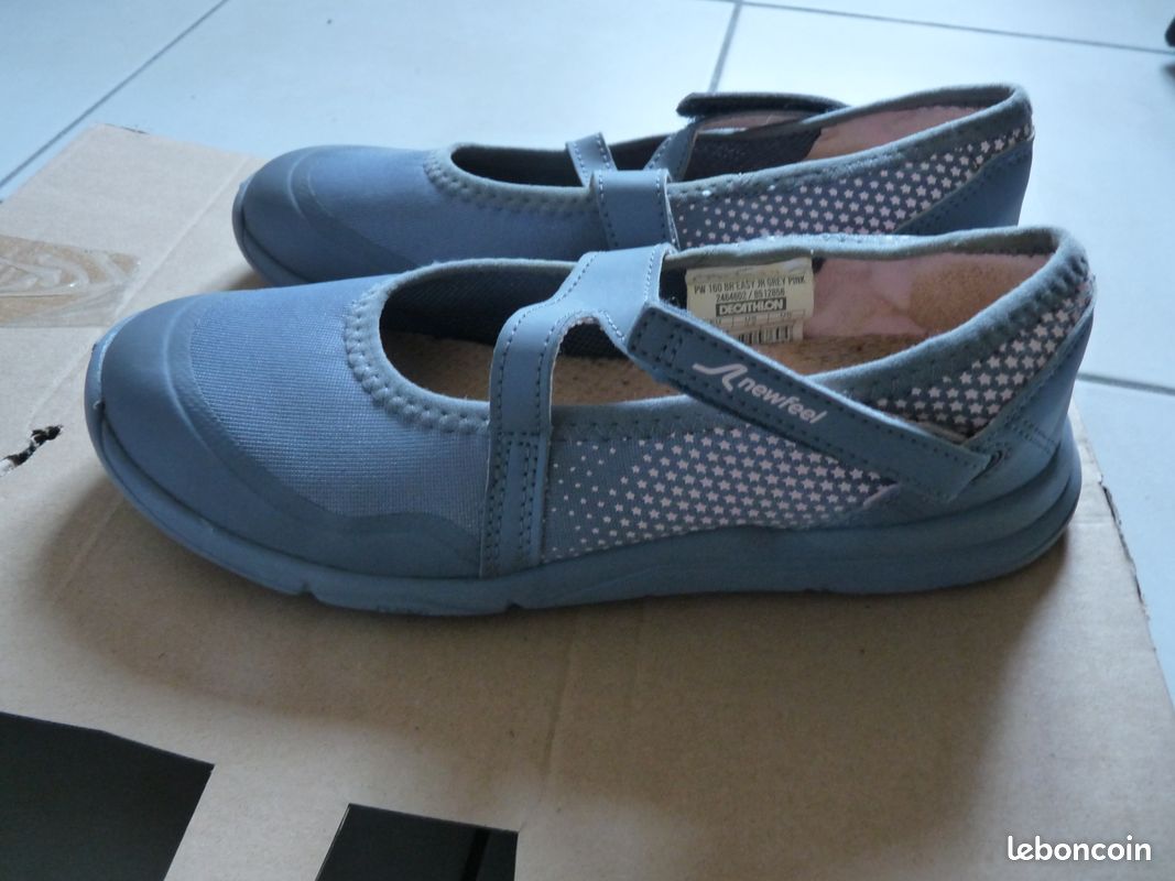 Decathlon Ballerine Grise Fille Ballerines Newfeel (Décathlon
