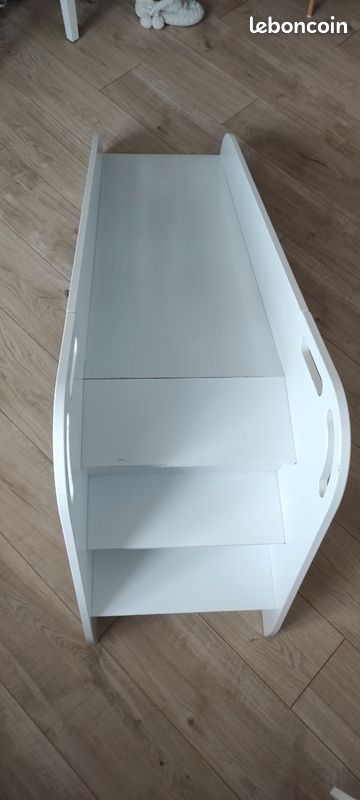 Toboggan intérieur en bois blanc (image 4)