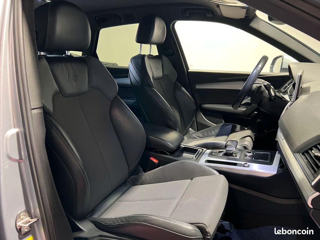 Audi q5 2.0 tdi 190 ch quattro s-line / camera / hayon elec / keyless go / carplay (image 36)