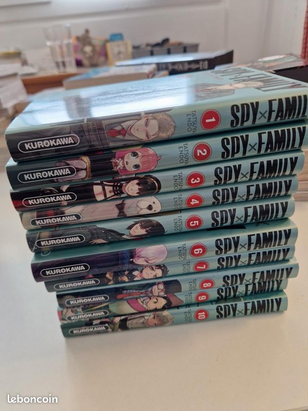 Manga Spy x Family tomes 1 à 10 (image 1)