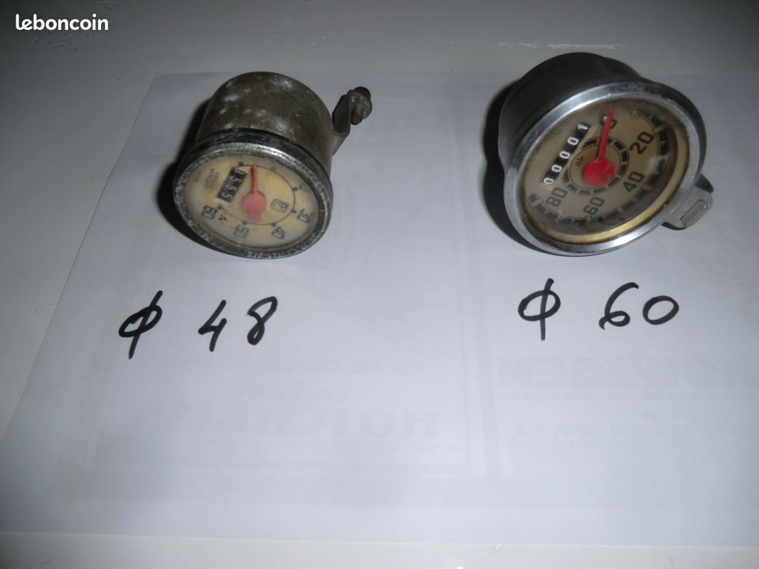 Compteur de moto ,mobylette, scooter compteur d'he (image 2)