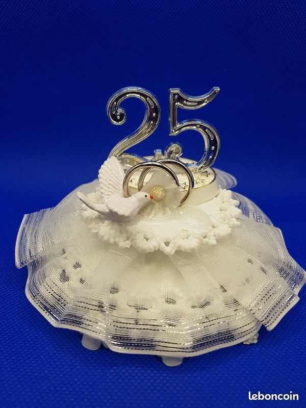 Déco gâteau anniversaire de mariage (image 2)