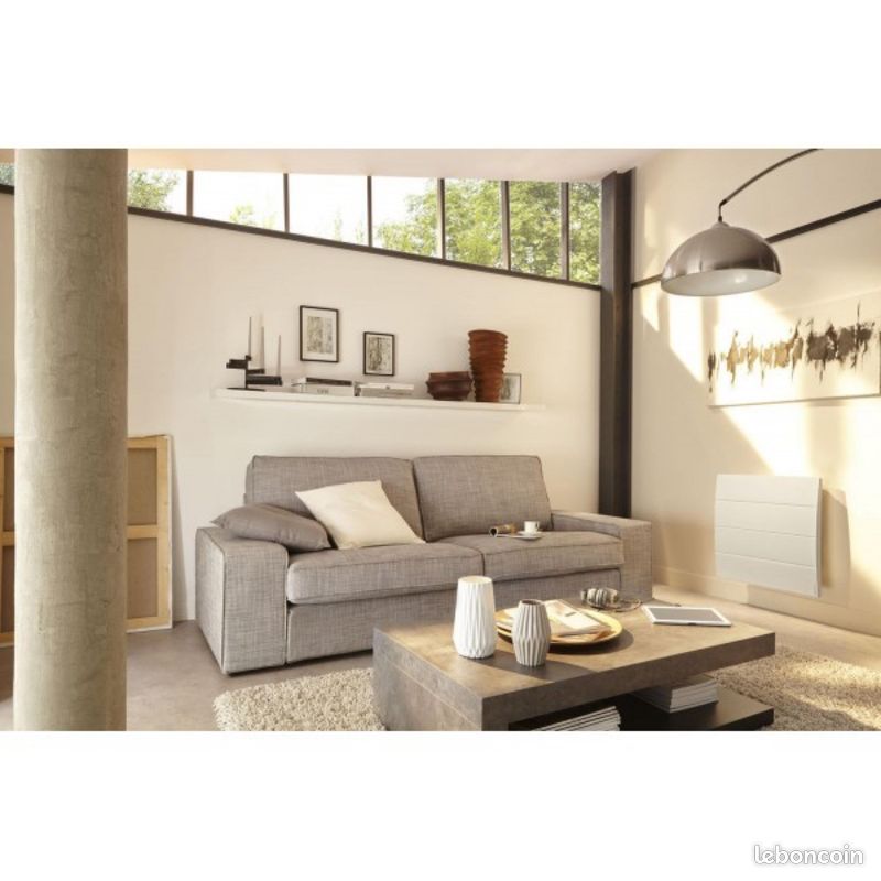 Radiateur électrique connecté à inertie Atlantic Calissa 1500w (image 2)