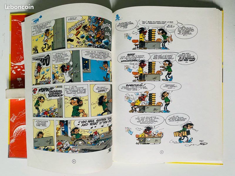 BD Gaston Lagaffe 12 - EO 1974 - Le gang des gaffeurs (image 12)