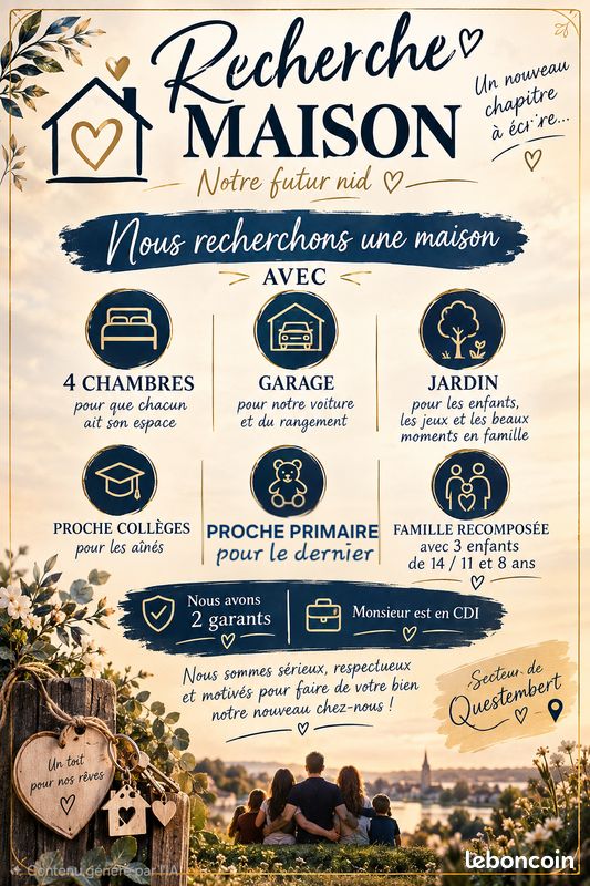 Maison 5 pièces 90 m² · à Rieux · 90 m² · 900 €/mois