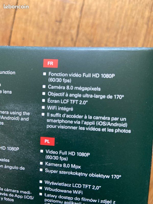 Web cap sport étanche METABO action Cam FHD 1080P neuve (image 3)