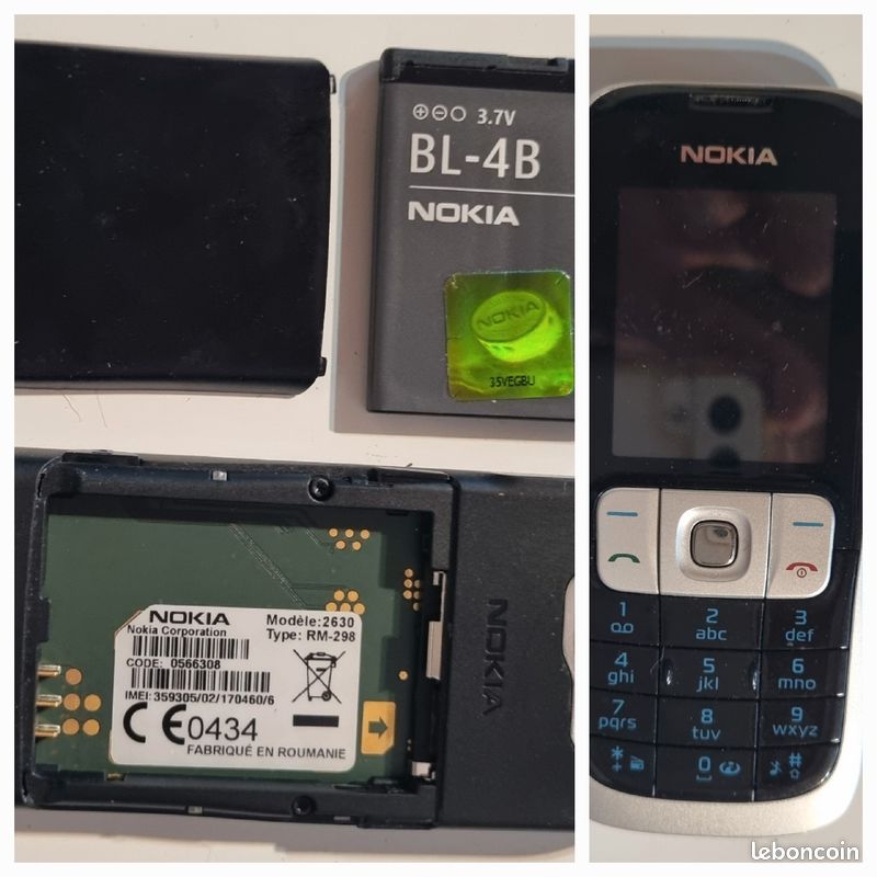 Téléphone Nokia pour collection / restauration / pièces (image 2)