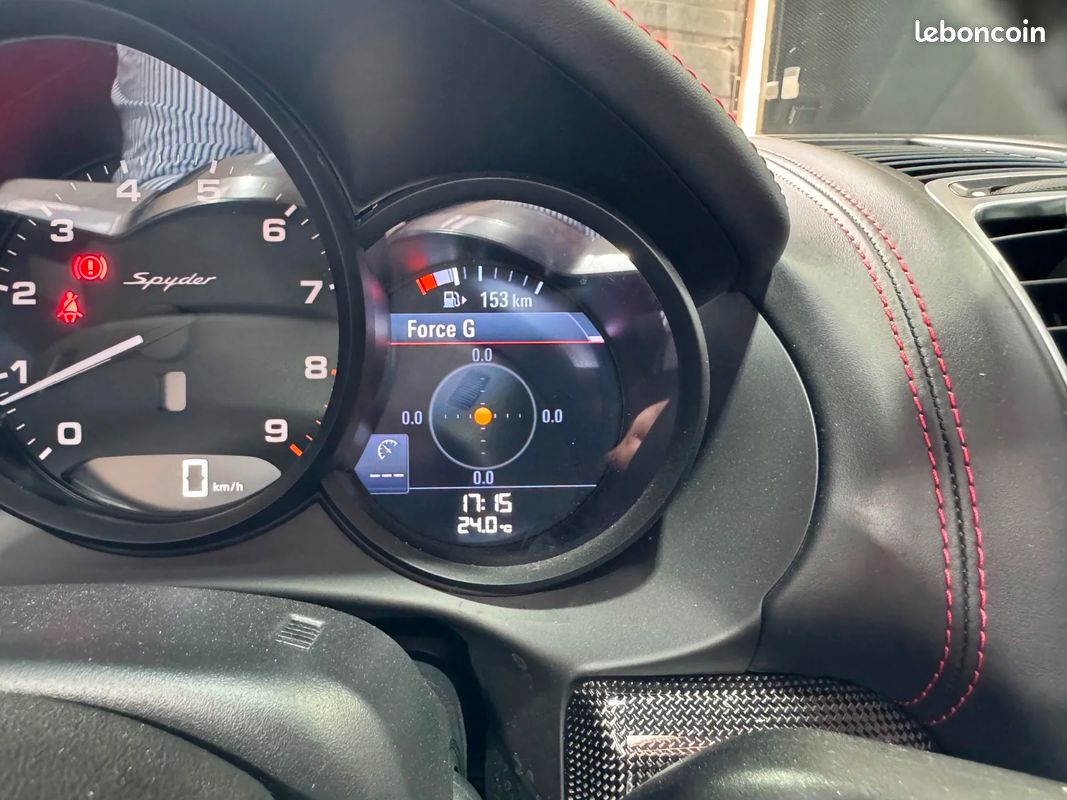 PORSCHE BOXSTER SPYDER 981 375 cv 3.8i / Entretien Porsche / Bose / Pack Chrono Sport / Echappement Sport (image 36)