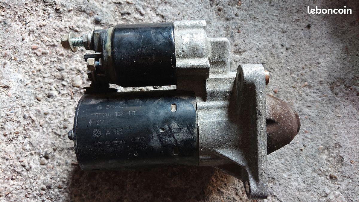 Démarreur BOSCH Pour Alfa Romeo GT 1.6L / 1.8L TS - Réf. 0001107411, Occasion Bon état