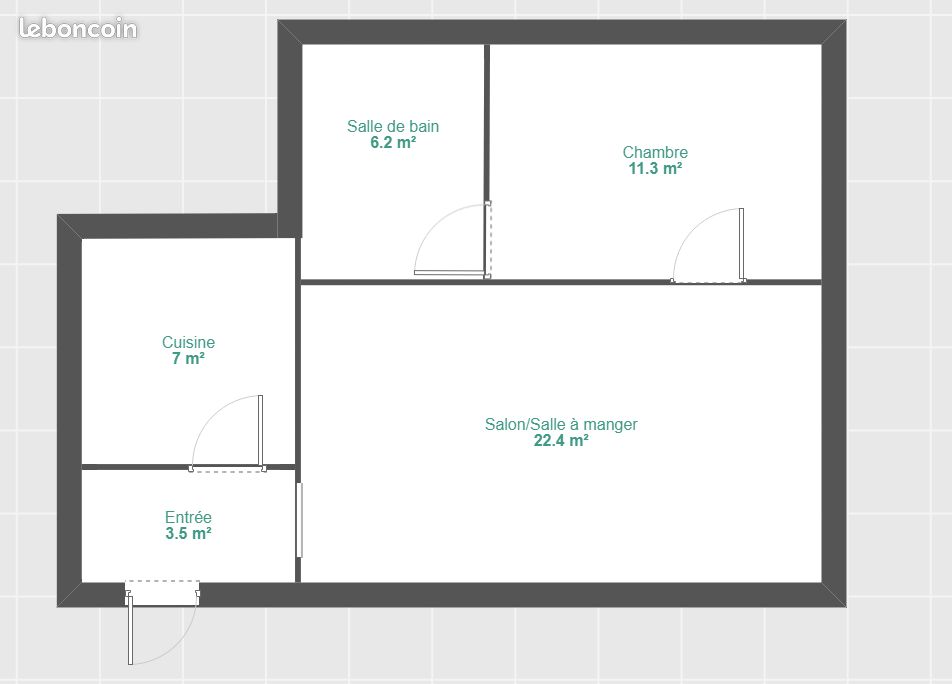 Appartement 2 pièces 50 m² · à Mormant · 50 m² · 130 000 €