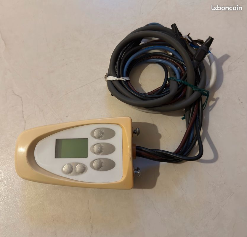 Thermostat sèche serviette avec sonde et branchements (image 1)