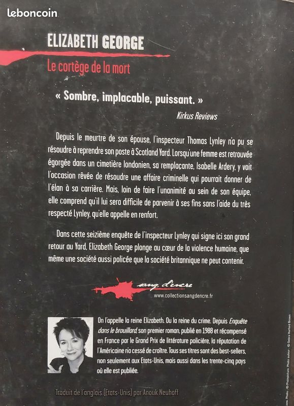 Romans policiers d’Élisabeth Georges (image 2)