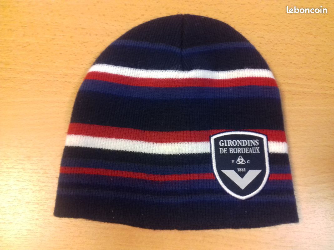 ENFANTS 2 Bonnets GIRONDIN BORDEAUX (image 1)